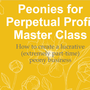 Peony Business Masterclass